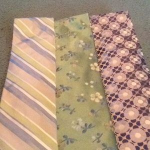 Beautiful 💯% Silk(3) Tie Combo👔